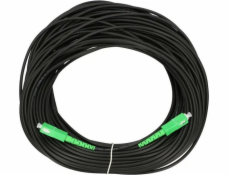 Extralink Patchcord SC/APC-SC/APC SM G.657A2 SIMPLEX 10m KULATÝ DROP