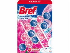 Čistič a osvěžovač toalety Bref PA Flowers 3x50g