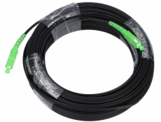 Extralink Patchcord SC/APC-SC/APC SM G.657A2 SIMPLEX 20m plochý