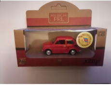 Daffi Červené vozidlo PRL Fiat 126p
