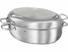 Rosle Zapékací hrnec Elegance 8 litrů 41 x 28,5 x 18 cm nerezová ocel stříbrná