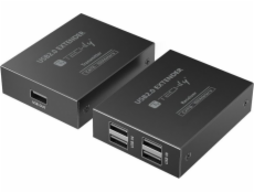 Techly Extender USB HUB / 4portový USB 2.0 Cat6 HUB až 150 m Techly Extender USB HUB / 4portový USB 2.0 Cat6 HUB až 150 m