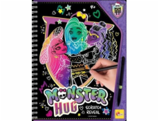 Lisciani Stírací los Sketchbook Scratch odhalení Monster High