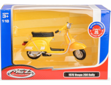 Daffi Skútr MSZ 1:18 1976 VESPA 200 Rally Yellow Daffi Skútr MSZ 1:18 1976 VESPA 200 Rally Yellow
