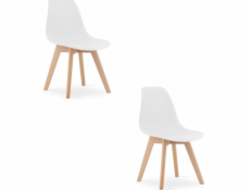Leobert Židle KITO - bílá x 2