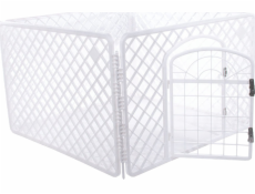 Leobert Psí ohrada 90x90x60cm bílá Leobert Psí ohrada 90x90x60cm bílá