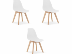 Leobert Židle KITO - bílá x 3