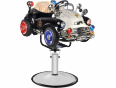 Activeshop Dětské kadeřnické křeslo s motivem policejního auta B082