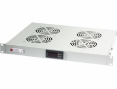 Techly Chladicí panel 19  1U s termostatem (I-CASE FAN-TC4G)
