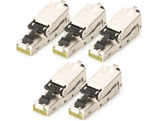 Digitus DIGITUS CAT 6A Feldstecker, Staubschutzkappe, 5 Stk.