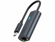 Rapoo USB-C Adapter grey USB-C to  Gigabit LAN