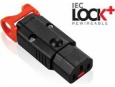 Digitus Napájecí konektor zakončený zámkem IEC LOCK+ OPEN/C13 Digitus Napájecí konektor zakončený zámkem IEC LOCK+ OPEN/C13