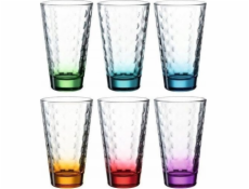 Leonardo Sada 6 vysokých sklenic 300ml Opitc