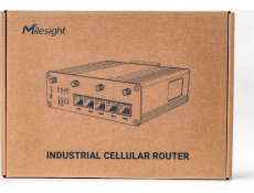 MILESIGHT Router UR35 Průmyslový LTE router s Wi-Fi PoE a GPS 5* 10/100 Mbps (1*WAN + 4*LAN) Zesílené hliníkové pouzdro Dual Sim 2* RS485 DI DO TCP UDP Modbus MQTT