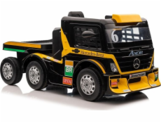 Lean Cars Mercedes Bateriový vůz + Návěs XMX622B Žlutý LCD