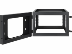 Intellinet Network Solutions Intellinet 716031 Závěsný rámový rack 19 6U 604x555, se zadním otvorem, 4 montážní sloupky