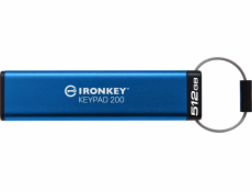 Kingston IronKey Keypad 200 USB flash disk 512GB USB-A AES šifrovaný