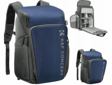 K+F Batoh 25l Fotobrašna pro Canon Nikon Alpha Air K&f / Kf13.128v2 / Modrá