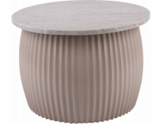 Leitmotiv Kulatý konferenční stolek LUSCIOUS, mramorová deska, O 52 cm