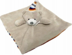 TULILO Plyšová hračka Miluś Miś s balónkem 25x25 cm