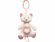 TULILO Hudební skříňka Love 18 cm růžová