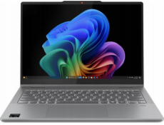 Lenovo IdeaPad 5 2-in-1 14Q8X9 Copilot+ PC Qualcomm Snapdragon X1P-42-100 Hybridní (2v1) 35,6 cm (14 ) Dotyková obrazovka WUXGA 16 GB LPDDR5x-SDRAM 512 GB SSD Wi-Fi 7 (802.11be) Windows 11 Home Šedá