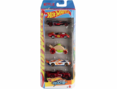 Hot Wheels Sada 5 vozidel Lets Race