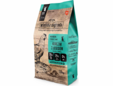 Wiejska Zagroda kuře s lososem suché krmivo pro kočky 1,6 kg