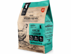 Wiejska Zagroda kuře s lososem suché krmivo pro kočky 400g