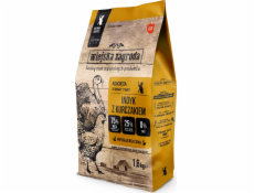 WIEJSKA ZAGRODA Krůta a kuře pro koťata - Suché krmivo pro koťata - 1,6 kg WIEJSKA ZAGRODA Krůta a kuře pro koťata - Suché krmivo pro koťata - 1,6 kg