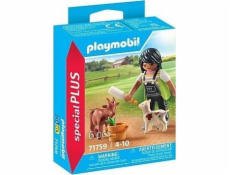 Playmobil Speciální sada Plus 71759 Dívka s kozami