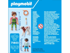 Playmobil Dvojbalení 71803 Farmářka s dítětem a teletem