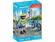 Playmobil Akční hrdinové 71732 Policejní motorkářská hlídka