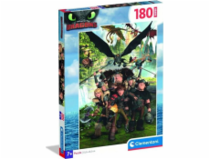 Delione Clementoni Super Dragons 29793, 48,5 x 33,5, 180 d