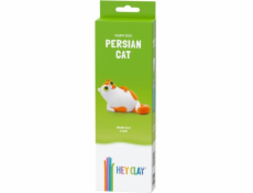Tm Toys Modelovací hlína Hey Clay Nadýchaná zvířátka, perská kočka