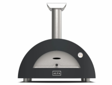 Alfa Forni Moderno 3 Pizze Hybrid slate grey