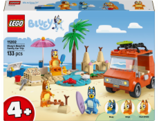 LEGO BLUEY 11202 Blueyho pláž a rodinný výlet autem