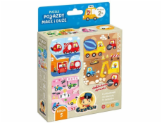 CzuCzu Puzzle Vozítka malá i velká