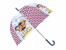 Kids Euroswan Průhledný deštník Tlapková patrola