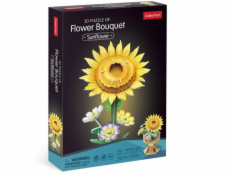 Cubic Fun 3D puzzle Kytice květin - Slunečnice