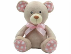 TULILO Plyšová hračka Miś dot béžová 25 cm