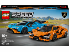 LEGO SPEED CHAMPIONS 77238 Lamborghini Revuelto & Huracán STO
