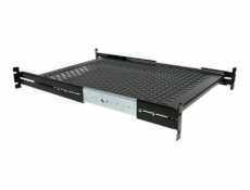StarTech.com Server Rack Shelf - 2U - 20 to 30in Adjustable Mounting Depth - Vented - Server Rack Cabinet Shelf - 24in Deep - Police skříně - 1U - 19  - pro P/N: RK1233BKM, RK2433BKM, RK2537BKM, RK323