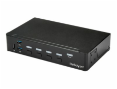 StarTech.com 4 Port HDMI KVM - HDMI KVM Switch - 1080p - USB 3.0 & Audio Support - KVM Video Switch (SV431HDU3A2) - Přepínač KVM / USB - 4 x KVM / zvuk / USB + 3 x SuperSpeed USB - 1 místní uživatel -