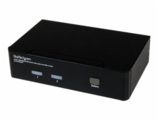 StarTech.com 2 Port USB HDMI KVM Switch with Audio and USB 2.0 Hub - 1080p (1920 x 1200), Hotkey Support - Dual Port Keyboard Video Monitor Switch (SV231HDMIUA) - Přepínač KVM / audio / USB - 2 x KVM 