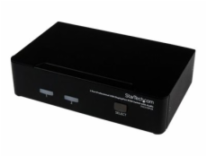 StarTech.com 2 Port DisplayPort KVM Switch - 2560x1600 @60Hz - Dual Port DP USB, Keyboard, Video, Mouse Switch Box w/ Audio for Computers and Monitors (SV231DPUA) - Přepínač KVM / audio - 2 x KVM / zv