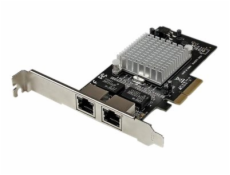 StarTech.com Dual Port PCI Express (PCIe x4) Gigabit Ethernet Server Adapter - 2 Port Network Card - Intel i350 NIC - GbE Network Card (ST2000SPEXI) - Síťový adaptér - PCIe 2.1 x4 - Gigabit Ethernet x