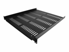 StarTech.com 1U Vented Server Rack Cabinet Shelf, 20in Deep Fixed Cantilever Tray, Rackmount Shelf for 19  AV/Data/Network Equipment Enclosure w/ Cage Nuts & Screws, 55lbs Weight Capacity - 1U Network