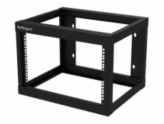 StarTech.com 6U 19  Wall Mount Network Rack 19  Deep 2 Post Open Frame for Server Room Data/AV/IT/Communication/Computer Equipment/Patch Panel with Cage Nuts/Screws Hook/Loop, Cisco 2960 - 19 Inch Wal