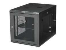 StarTech.com 12U 19  Wall Mount Network Cabinet, 4 Post 24  Deep Hinged Server Room Data Cabinet- Locking Computer Equipment Enclosure with Shelf, Flexible Vented IT Rack, Pre-Assembled - 12U Vented C